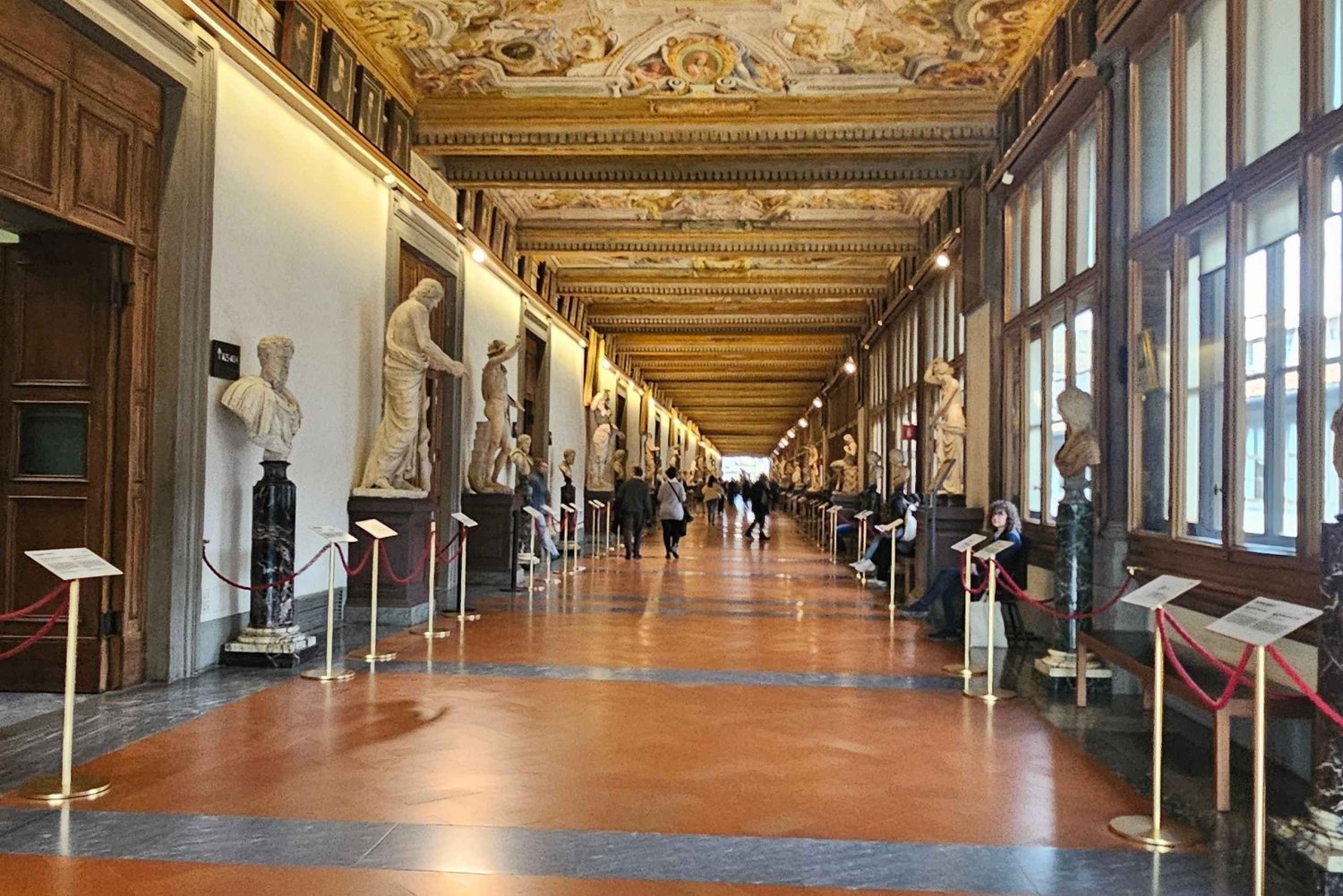 Florença: Galeria Uffizi, dia de museu gratuito com guia