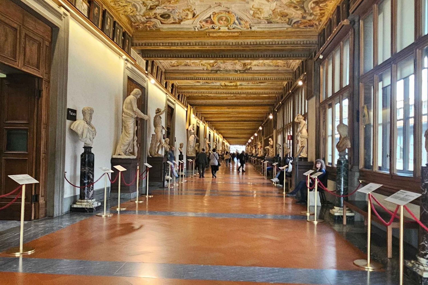 Firenze: Uffizi-galleriet, gratis museumsdag med guide