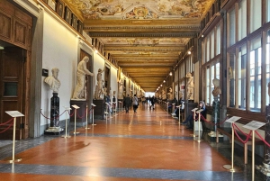 Florença: Galeria Uffizi, dia de museu gratuito com guia