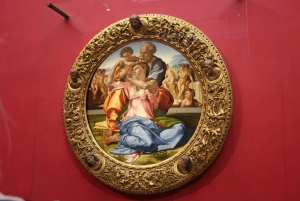 Florence: Uffizi Gallery rondleiding met Italiaans ontbijt
