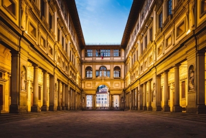 Florence: Uffizi Gallery Guided Tour with Italian Breakfast