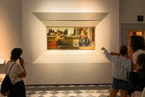 Florence: Uffizi Gallery Guided Tour with Italian Breakfast