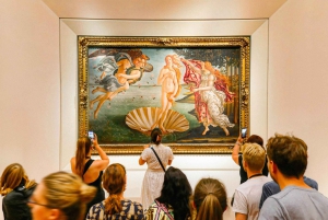 Firenze: Billett til Uffizi-galleriet for å hoppe over køen