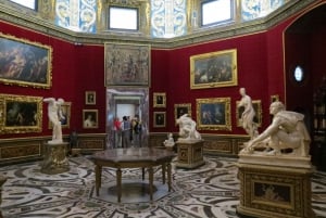 Florence : Galerie des Offices Chasse au trésor privée pour les familles
