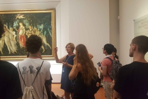 Florence : Galerie des Offices Chasse au trésor privée pour les familles