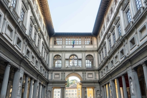 Florence: Getimede toegang tot Galleria degli Uffizi