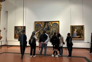 Firenze: Uffizin galleria Skip the Line Opastettu kiertoajelu