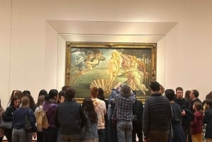 フィレンツェ：ウフィツィ美術館 エスコート付き優先入場チケット