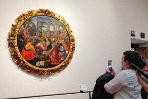 Firenze: Tour per piccoli gruppi guidato della Galleria degli Uffizi