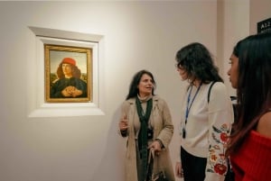 Firenze: Tour per piccoli gruppi guidato della Galleria degli Uffizi