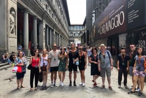 Florencia: Galería de los Uffizi tour en grupo reducido
