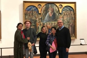 Florença: Excursão para grupos pequenos à Galeria Uffizi