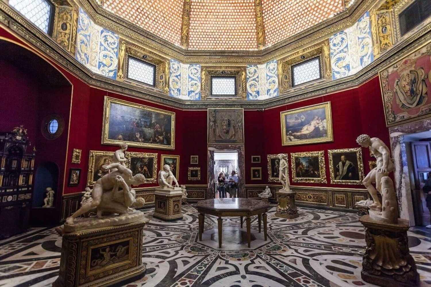 Firenze: piccolo gruppo della Galleria degli Uffizi con biglietti d'ingresso