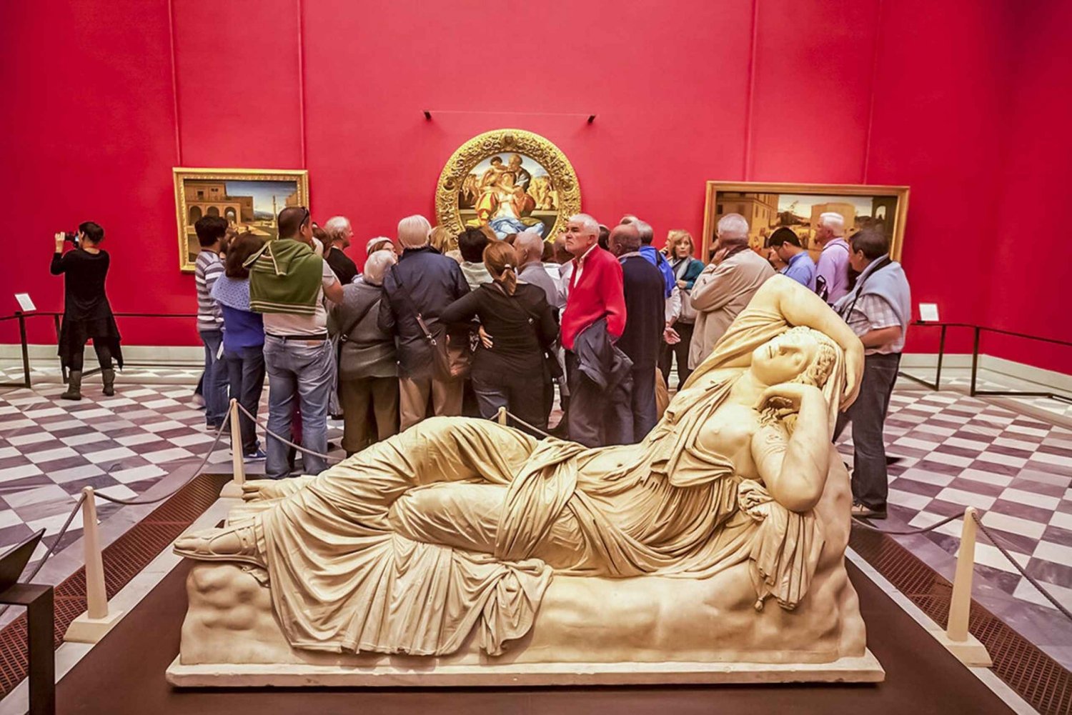 Firenze: Hopp over køen til Uffizi-galleriet med tidsbegrenset inngangsbillett