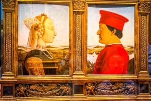 フィレンツェ：ウフィツィ美術館の傑作（最大9名様）＋メディチの回廊