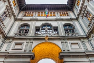 Firenze: Prioritetsbillett til Uffiziene med Masterpieces Audio App
