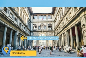 Firenze: Biglietto prioritario per gli Uffizi con l'applicazione audio Masterpieces