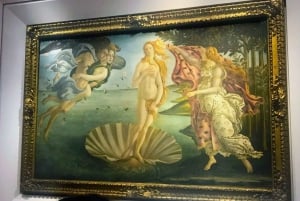 Florencia: Visita guiada de la Galería Uffizi sin hacer cola