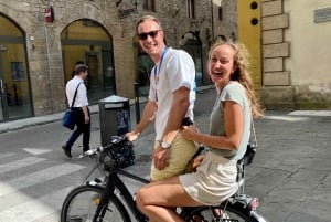 Florencia contada en bicicleta con Roberto