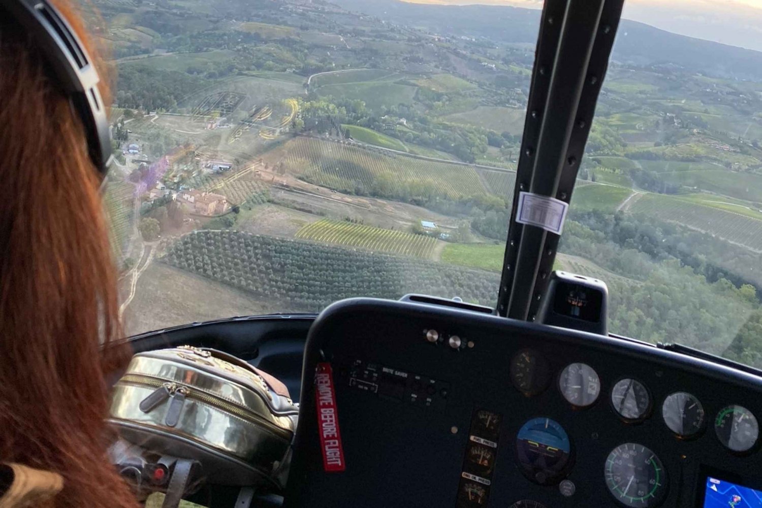 Florence : Dans le ciel toscan en hélicoptère