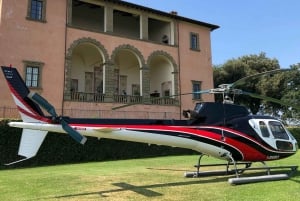 Florens: Helikoptertur upp i den toskanska himlen