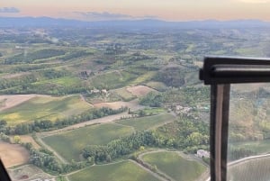 Florens: Helikoptertur upp i den toskanska himlen