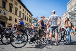 Florence : visite à vélo vintage avec une dégustation de crème glacée à l'italienne