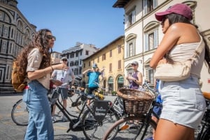 Florence : visite à vélo vintage avec une dégustation de crème glacée à l'italienne