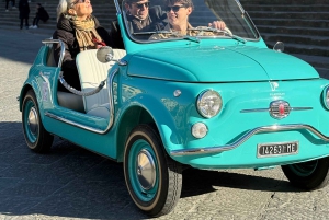 Firenzen vintage-sähköinen Fiat 500 – yksityinen kaupunkikierros