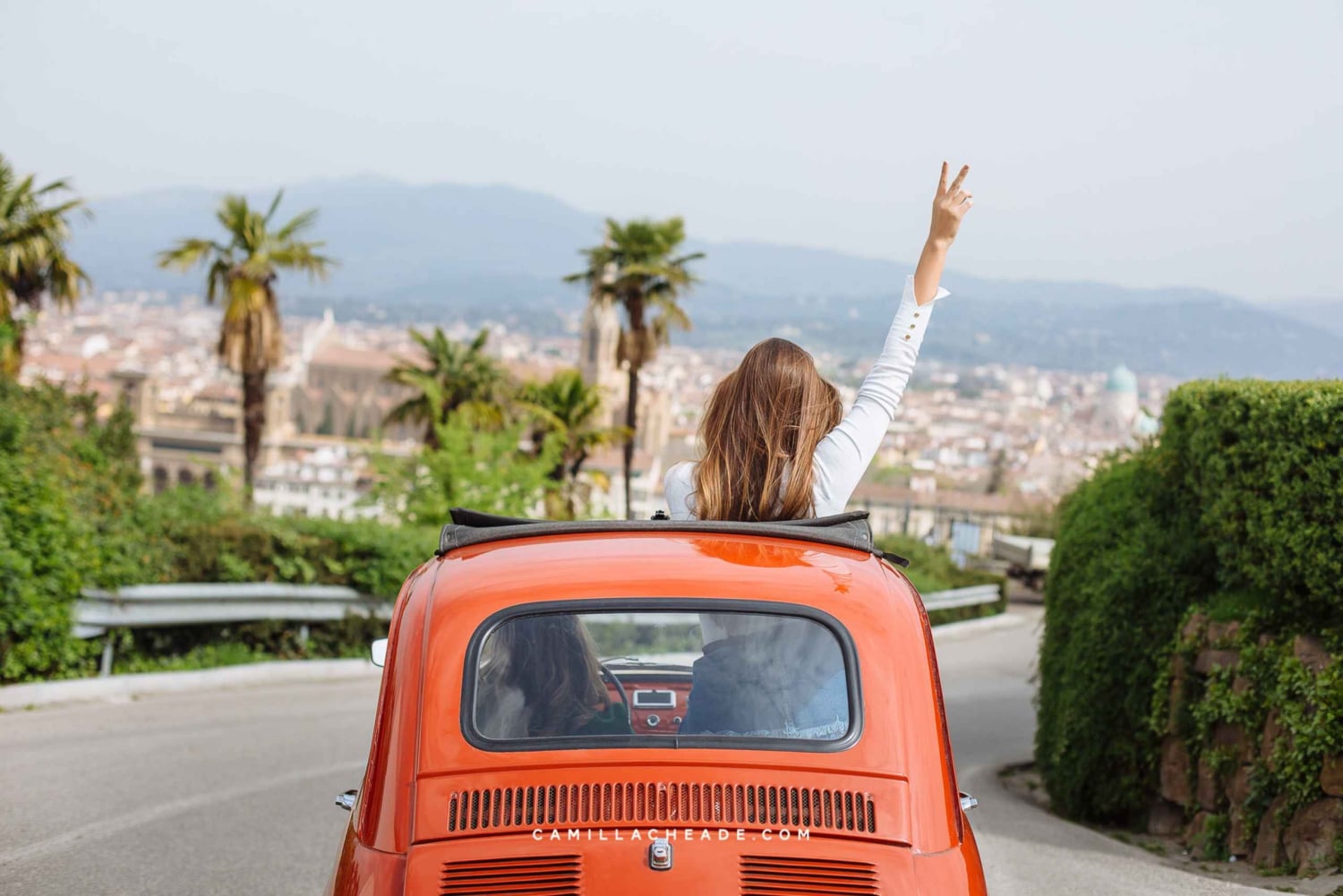 Florence: Vintage Fiat 500 Tour with Chianti Winery & Lunch