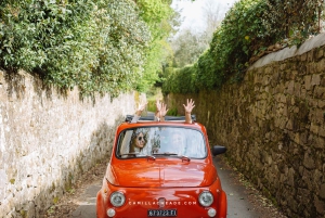 Florence: Vintage Fiat 500 Tour with Chianti Winery & Lunch