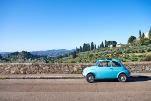 Florence: Vintage Fiat 500 Tour with Chianti Winery & Lunch