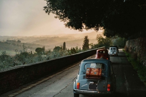 Florence: Vintage Fiat 500 Tour with Chianti Winery & Lunch