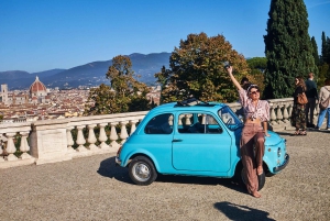 Florence: Vintage Fiat 500 Tour with Chianti Winery & Lunch