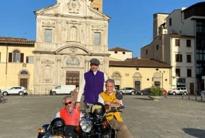 Paseo en Sidecar en moto de época por Florencia - Por la mañana o al atardecer