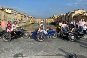 Paseo en Sidecar en moto de época por Florencia - Por la mañana o al atardecer