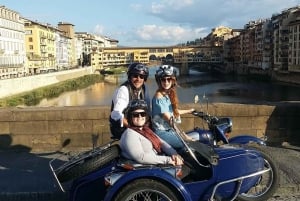 Paseo en Sidecar en moto de época por Florencia - Por la mañana o al atardecer