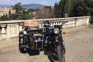 Florence: Vintage Sidecar Tour at Morning or Sunset
