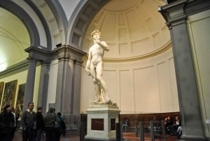 Firenze: Byvandring, Accademia-galleriet og Uffizi-galleriet