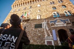 Florens: Walking Tour och Accademia Gallery Tour