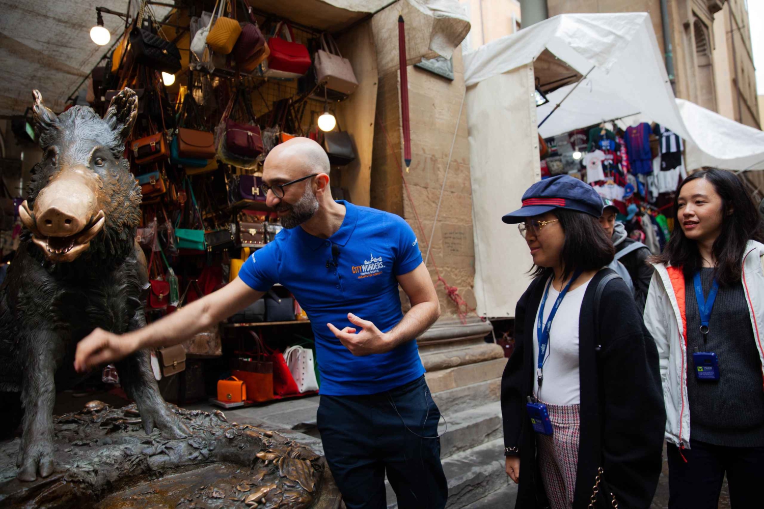 Rundvandring i Florens och hoppa över kön för att se David