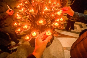 Rundvandring i Florens och hoppa över kön för att se David