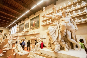 Rundvandring i Florens och hoppa över kön för att se David