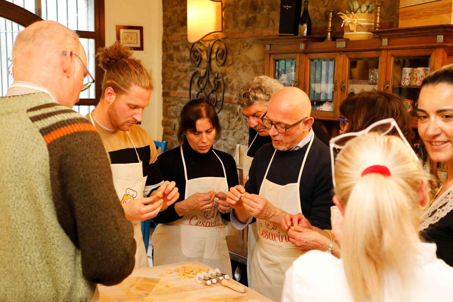 Florence: wandeltour & traditionele kookles met wijn
