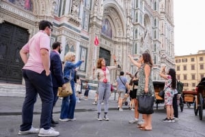 フィレンツェダヴィデ像、ドゥオモ、ウフィツィ美術館を巡るウォーキングツアー