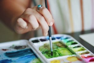 Florenz: Aquarell-Malkurs in einem lokalen Kunststudio