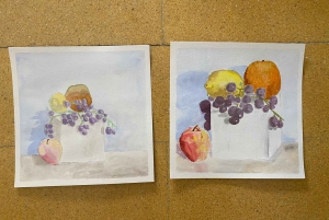 Florencja: Zajęcia z malarstwa akwarelowego w lokalnym studiu artystycznym