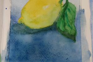 Florencja: Zajęcia z malarstwa akwarelowego w lokalnym studiu artystycznym