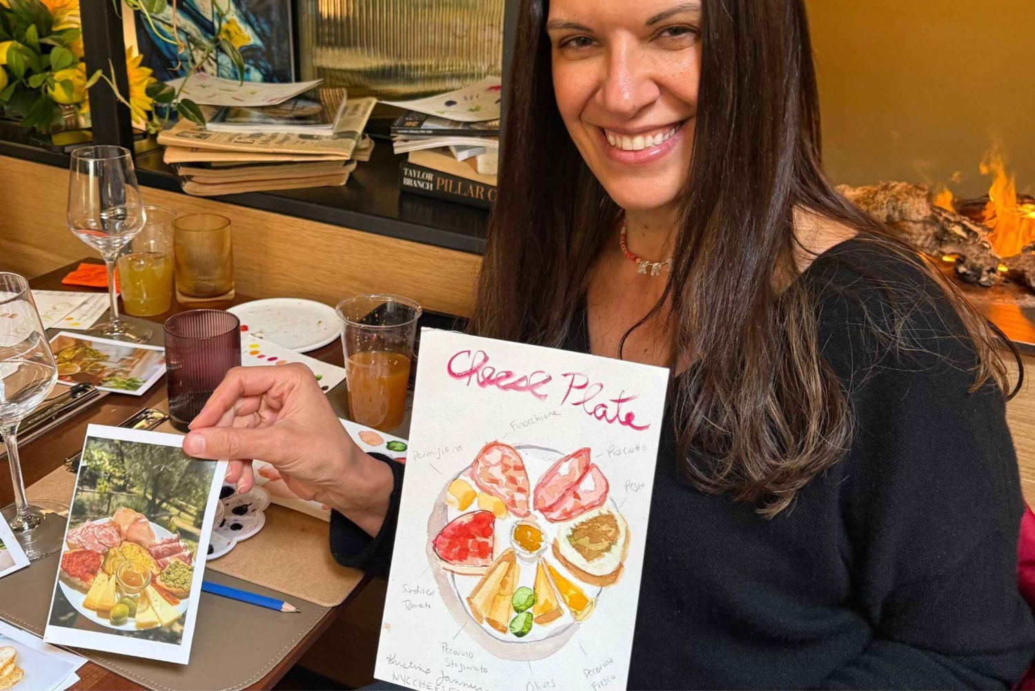 Florença Aquarela e Spritz: Um Aperitivo ArtÃstico