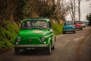 Florence Wine Tasting and Tuscan Lunch in a Vintage Fiat 500